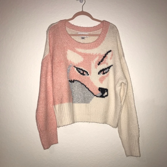 Wildfox Sweaters - Wildfox Sable Fox Sweater Sz L NWT Graphic Sweater